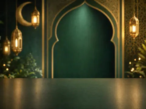 Product staged in the Eid scene