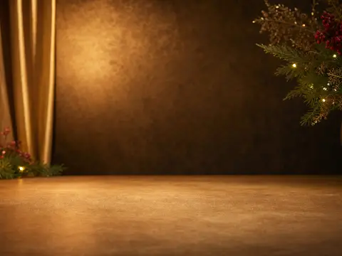 Product staged in the Festive golden scene