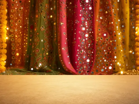 Product staged in the Navratri scene