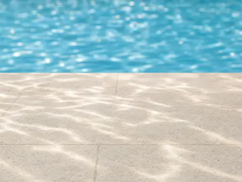 Product staged in the Poolside scene