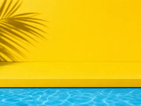 Product staged in the Summer citrus scene