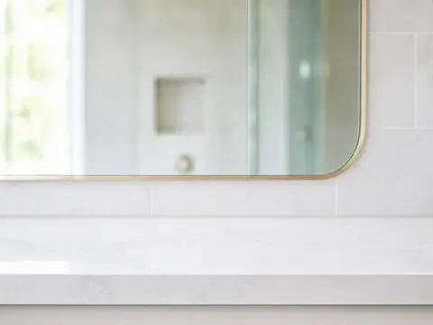 Product staged in the Vanity shelf scene